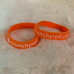 (2) Crunchyroll wristbands
